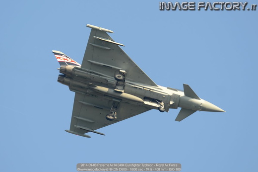 2014-09-06 Payerne Air14 0494 Eurofighter Typhoon - Royal Air Force